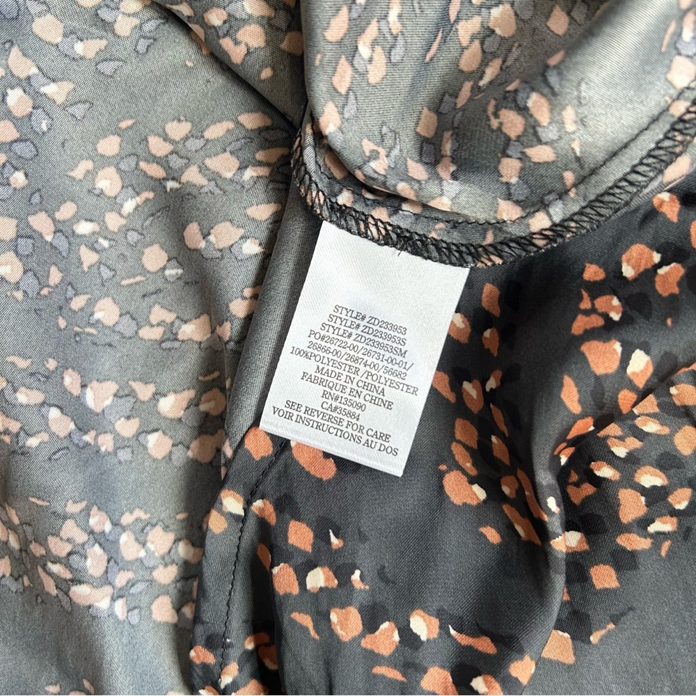 NWT Z Supply Lark Wild Dot Slip Midi Dress, Size XL - Picture 7 of 8